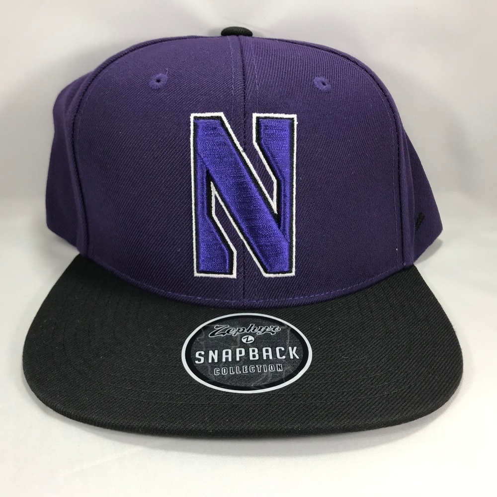 Northwestern Wildcats Snapback Purple Baseball Cap